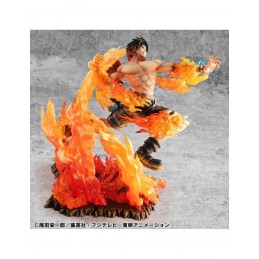 ONE PIECE P.O.P. PORTGAS D. ACE NEO MAXIMUM LIMITED STATUA FIGURE MEGAHOUSE