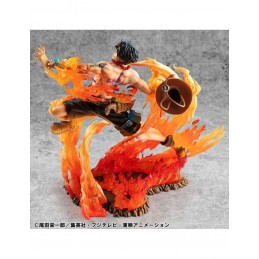 ONE PIECE P.O.P. PORTGAS D. ACE NEO MAXIMUM LIMITED STATUA FIGURE MEGAHOUSE