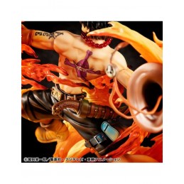 ONE PIECE P.O.P. PORTGAS D. ACE NEO MAXIMUM LIMITED STATUA FIGURE MEGAHOUSE