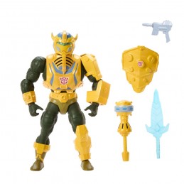 MASTERS X TRANFORMERS BUMBLEBEE ARMOR MAN-AT-ARMS ACTION FIGURE MATTEL