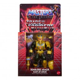 MASTERS X TRANFORMERS BUMBLEBEE ARMOR MAN-AT-ARMS ACTION FIGURE MATTEL
