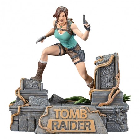 TOMB RAIDER LARA CROFT STATUA FIGURE