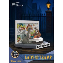 BEAST KINGDOM D-STAGE LADY AND THE TRAMP DS-136SP STATUE FIGURE DIORAMA