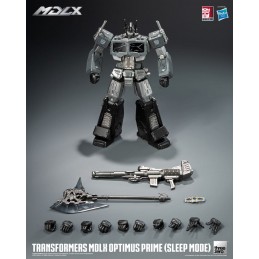 TRANSFORMERS MDLX OPTIMUS PRIME SLEEP MODE ACTION FIGURE THREEZERO