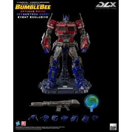 THREEZERO TRANSFORMERS BUMBLEBEE DLX SERIES OPTIMUS PRIME CYBERTRON MODE 28CM ACTION FIGURE