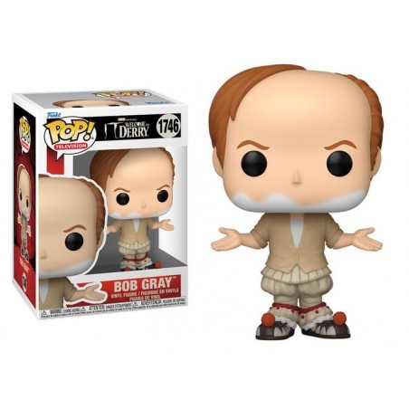 FUNKO POP! IT WELCOME TO DERRY BOB GRAY BOBBLE HEAD FIGURE