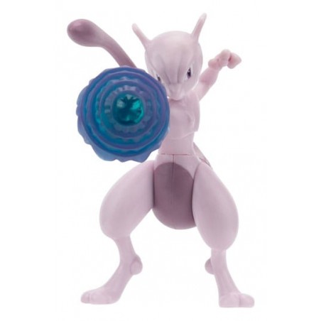POKEMON BATTLE FEATURE FIGURE MEWTWO DELUXE ACTION FIGURE