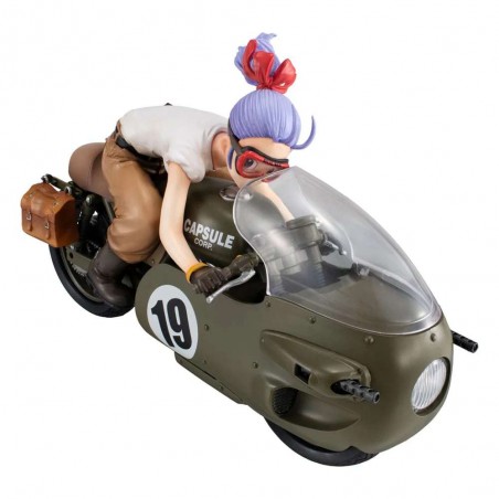 DRAGON BALL BULMA RED DESK REAL MCCOY FIGURE