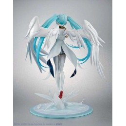 MEGAHOUSE HATSUNE MIKU X WING GUNDAM ZERO EW 45TH ANNIVERSARY FIGURE STATUE