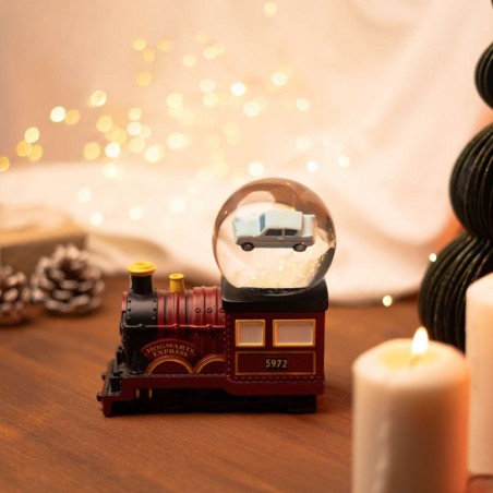 HARRY POTTER HOGWARTS EXPRESS TRAIN SNOW GLOBE PALLA DI NEVE