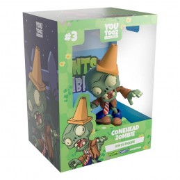PLANTS VS ZOMBIES CONEHEAD ZOMBIE VINYL FIGURE YOUTOOZ
