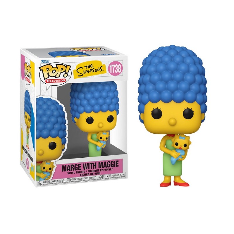 FUNKO FUNKO POP! TELEVISION THE SIMPSONS MARGE WITH MAGGIE BOBBLE HEAD PVC FIGURE