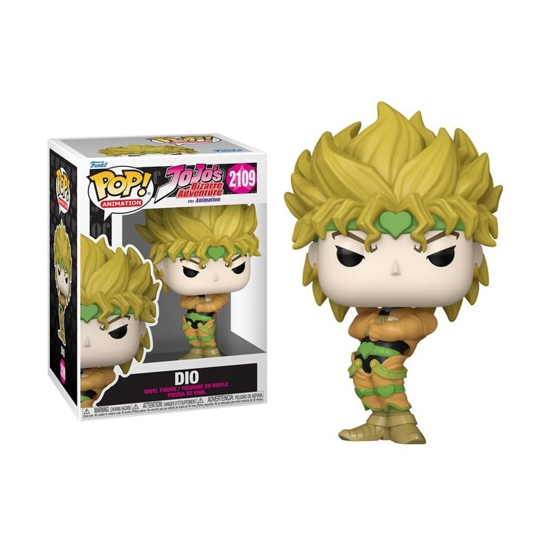 FUNKO FUNKO POP! ANIMATION JOJO'S BIZARRE ADVENTURE DIO BOBBLE HEAD PVC FIGURE