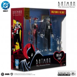 MC FARLANE BATMAN ANIMATED SERIES - HARLEY AND JOKER MAD LOVE ACTION FIGURE