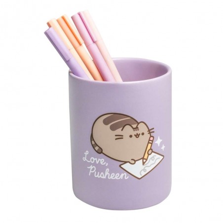 PUSHEEN RESIN PEN HOLDER