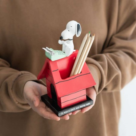 PEANUTS SNOOPY PEN HOLDER PORTAPENNE