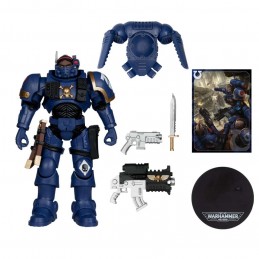 WARHAMMER 40000 LIEUTENANT IN PHOBOS ARMOR ACTION FIGURE MC FARLANE
