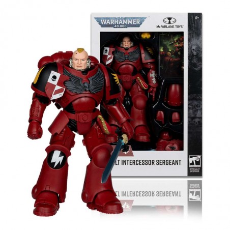 WARHAMMER 40000 ASSAULT INTERCESSOR SERGEANT ACTION FIGURE