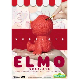 BEAST KINGDOM SESAME STREET ELMO FIGURAL PIGGY BANK