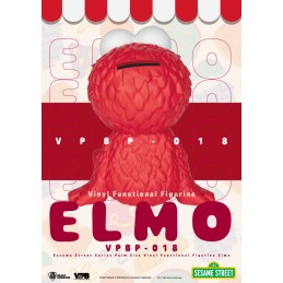 SESAME STREET ELMO FIGURAL BANK SALVADANAIO BEAST KINGDOM SESAME STREET ELMO FIGURAL BANK SALVADANAIO BEAST KINGDOM