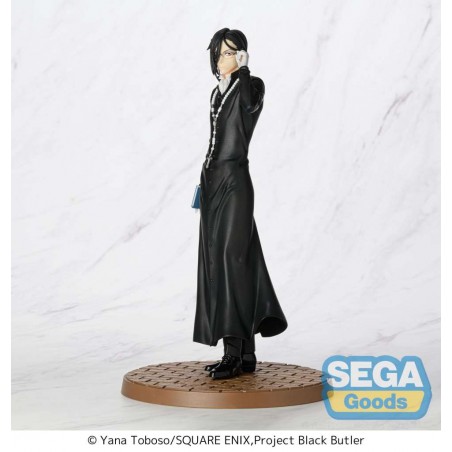 BLACK BUTLER SEBASTIAN MICHAELIS PUBLIC SCHOOL VERSION LUMINASTA STATUE PVC FIGURE