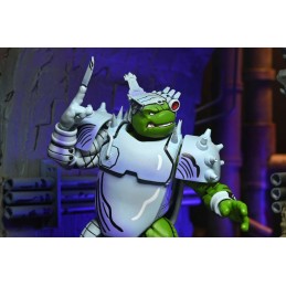 NECA TMNT NINJA TURTLES MIRAGE COMICS CYBORG DONATELLO PVC ACTION FIGURE