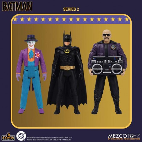 BATMAN 1989 SET 5 POINTS SERIES 2 ACTION FIGURES 3X