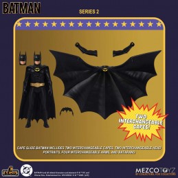 BATMAN 1989 SET 5 POINTS SERIES 2 ACTION FIGURES 3X MEZCO TOYS