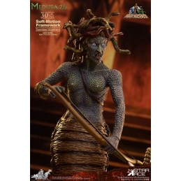 RAY HARRYHAUSEN SOFT MOTION MEDUSA 30CM DIORAMA STATUA IN RESINA FIGURE STAR ACE