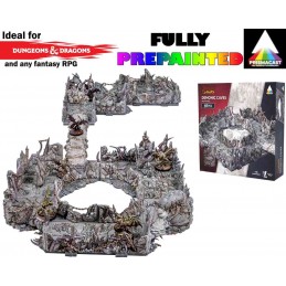 ARCHON STUDIO DUNGEONS AND LASERS DEMONIC CAVES PRE-PAINTED TERRAIN