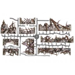 ARCHON STUDIO DUNGEONS AND LASERS DEMONIC CAVES PRE-PAINTED TERRAIN