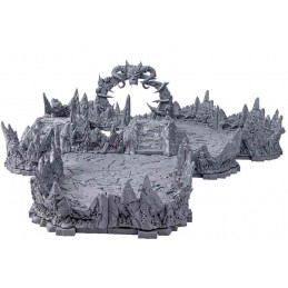 ARCHON STUDIO DUNGEONS AND LASERS RITUAL SITE UNPAINTED TERRAIN
