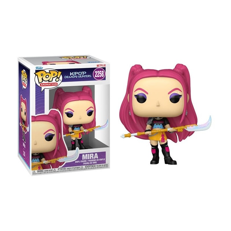 FUNKO FUNKO POP! ANIMATION K-POP DEMON HUNTERS MIRA BOBBLE HEAD