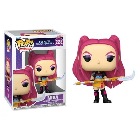 FUNKO POP! K-POP DEMON HUNTERS MIRA BOBBLE HEAD FIGURE