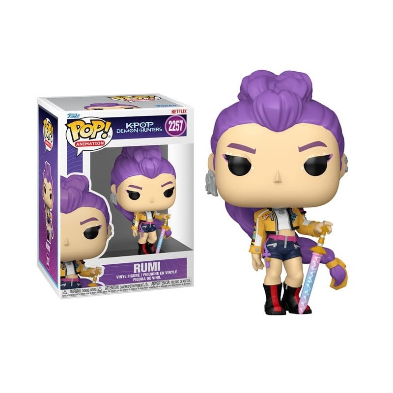 FUNKO FUNKO POP! ANIMATION K-POP DEMON HUNTERS RUMI BOBBLE HEAD
