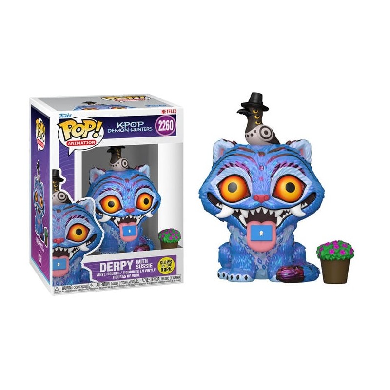 FUNKO FUNKO POP! ANIMATION K-POP DEMON HUNTERS DERPY WITH SUSSIE BOBBLE HEAD