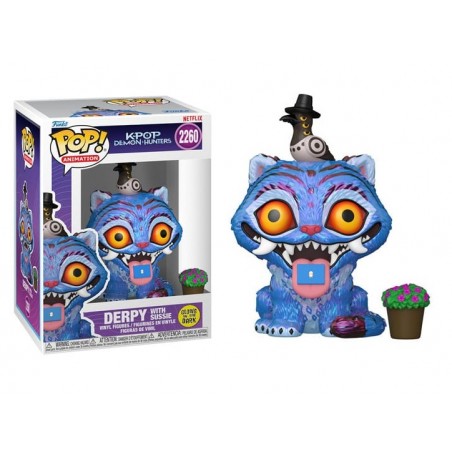 FUNKO POP! ANIMATION K-POP DEMON HUNTERS DERPY WITH SUSSIE BOBBLE HEAD