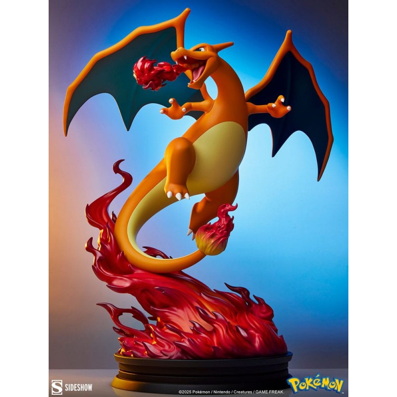 POKEMON CHARIZARD 47CM STATUA FIGURE DIORAMA SIDESHOW