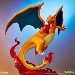 POKEMON CHARIZARD 47CM STATUA FIGURE DIORAMA SIDESHOW