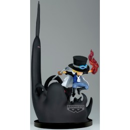 ONE PIECE WCF SABO VS FIVE ELDERS AND IMU STATUA FIGURE BANPRESTO