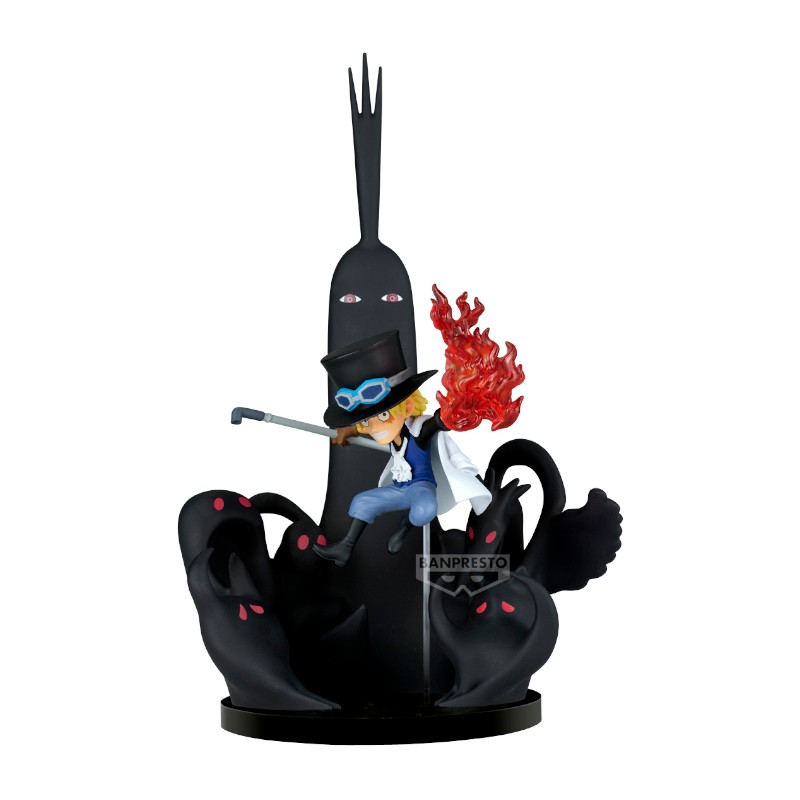 ONE PIECE WCF SABO VS FIVE ELDERS AND IMU STATUA FIGURE BANPRESTO