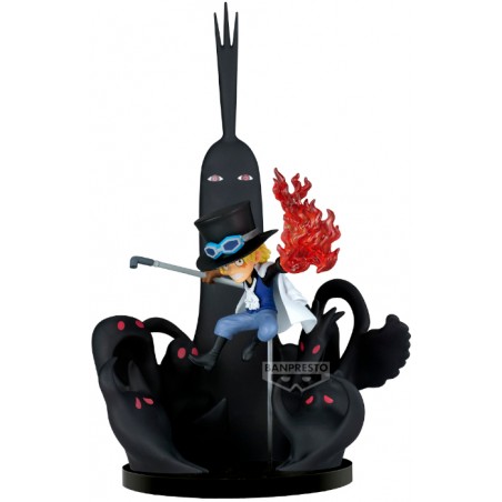 ONE PIECE WCF SABO VS FIVE ELDERS AND IMU STATUA FIGURE