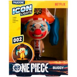 ONE PIECE NETFLIX ICON LIGHTS BUGGY LAMPADA FIGURE PALADONE PRODUCTS