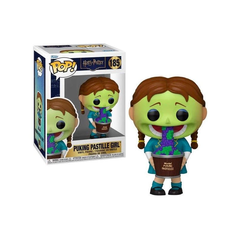 FUNKO FUNKO POP! HARRY POTTER 185 PUKING PASTILLE GIRL BOBBLE HEAD KNOCKER FIGURE FUNKO FUNKO POP! HARRY POTTER 185 PUKING PASTILLE GIRL BOBBLE HEAD KNOCKER FIGURE