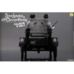 LAUREL AND HARDY ON FORD T 1/12 STATUA FIGURE INFINITE STATUE