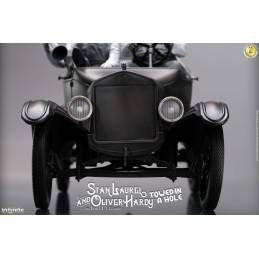 LAUREL AND HARDY ON FORD T 1/12 STATUA FIGURE INFINITE STATUE