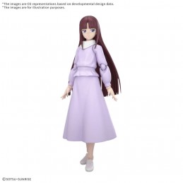 BANDAI FIGURE RISE TIFFA ADILL MODEL KIT PVC ACTION FIGURE