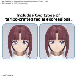 BANDAI FIGURE RISE TIFFA ADILL MODEL KIT PVC ACTION FIGURE