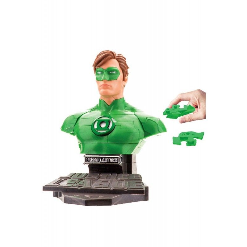 JUSTICE LEAGUE THE NEW 52 - GREEN LANTERN 3D PUZZLE BUST HAPPY WELL