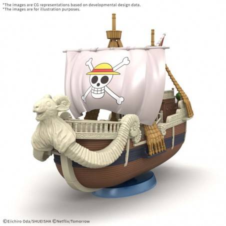 ONE PIECE GRAND SHIP COLLECTION GOING MERRY NETFLIX VER. PVC MODEL KIT